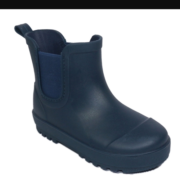 BearPaw Kids Dark Blue Rain Boots - Picture 1 of 7